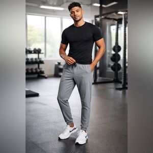 Nike Unlimited Dri-FIT Pants Mens Medium Gray Training Jogger FB7546-084 NWT